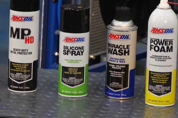 Amsoil Product (Miracle Wash and Silicone Spray)
