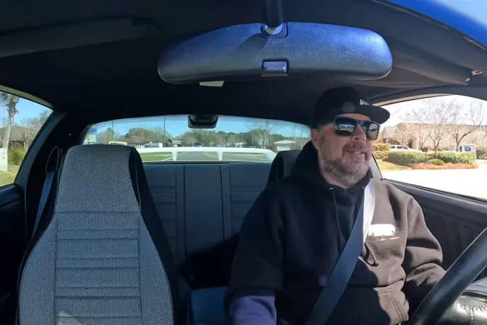 Mike Finnegan Test Driving a Camaro 