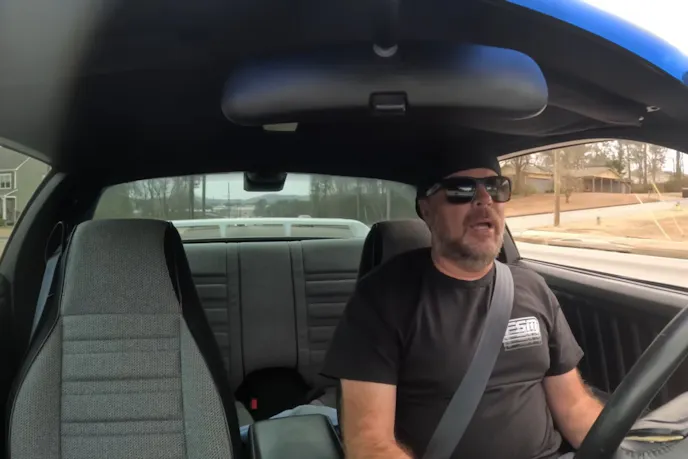 Mike Finnegan Test Driving a Z28 Camaro