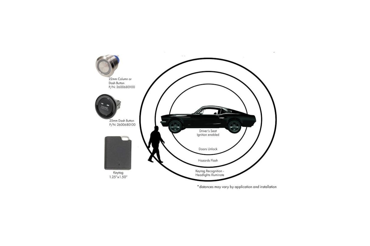 IDIDIT's Push To Start Ignition System Distance