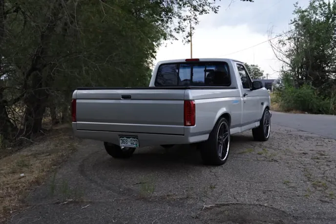 Coyote Swapped Ford F150 Rear View
