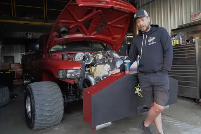 truck pulling project by WP developments