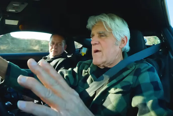 Jay Leno and Dave Pericak