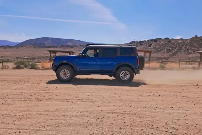 Ford Bronco off-road test