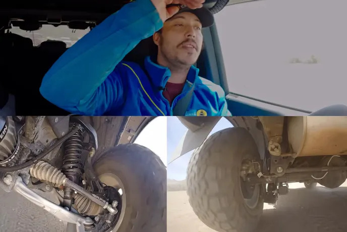 Sean Bowman Testing the Bilstein 8112