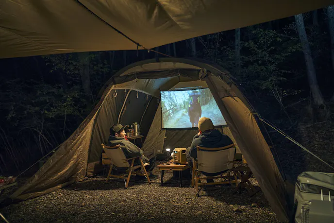 Watching during a campout