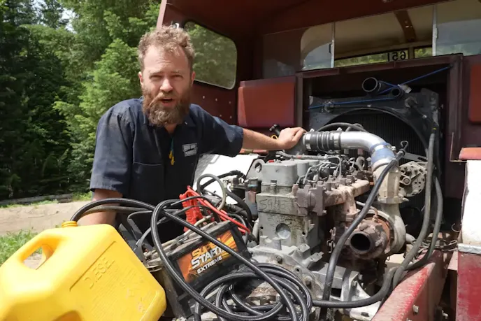 Cummins swapped fire truck