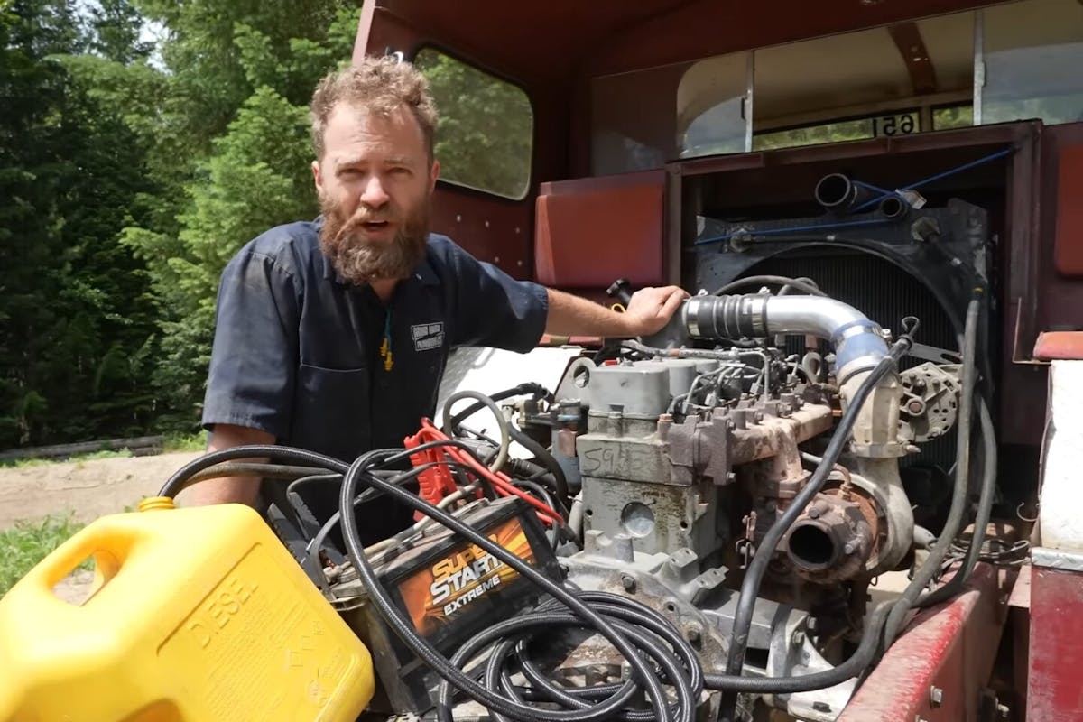 Cummins swapped fire truck