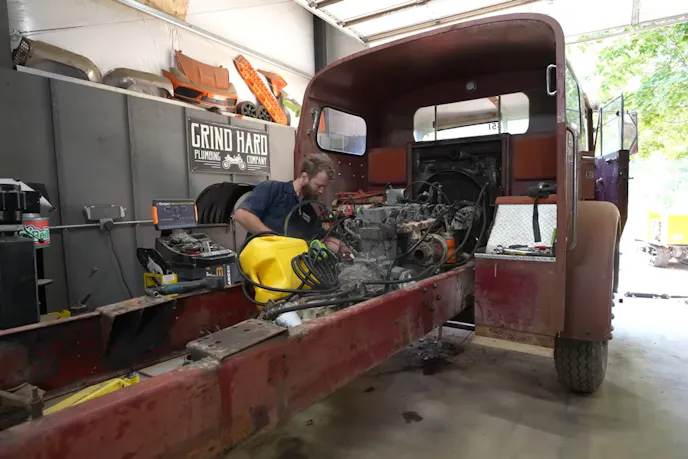 Cummins swapped fire truck test