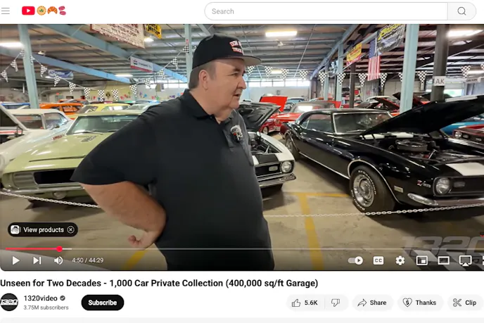1000 car collection