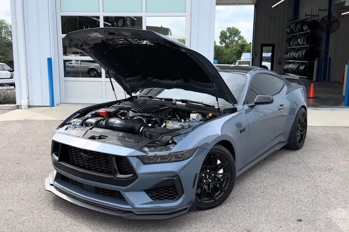 SUPERCHARGED MUSTANG