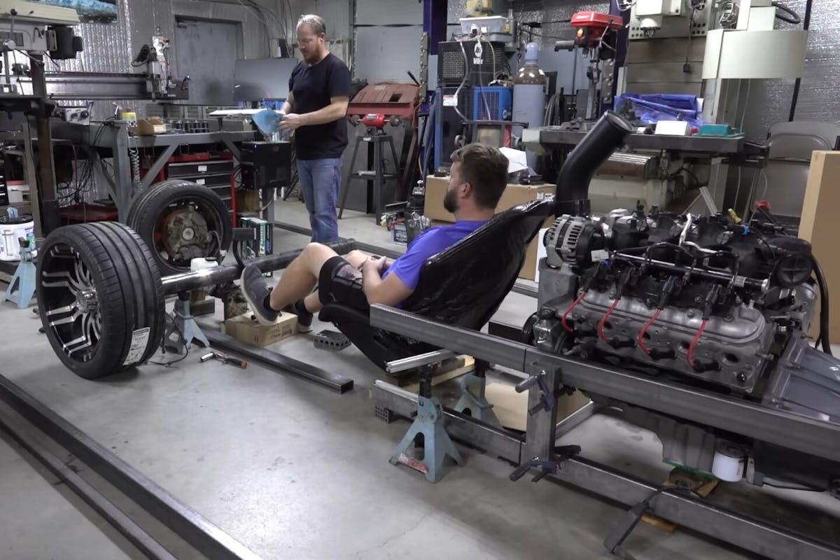 Death Kart with no suspension