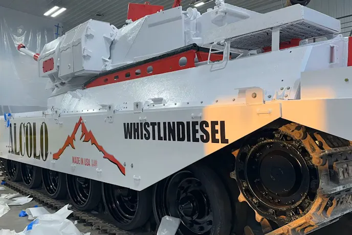 Tyler Fever build: 1972 Chieftain main battle tank