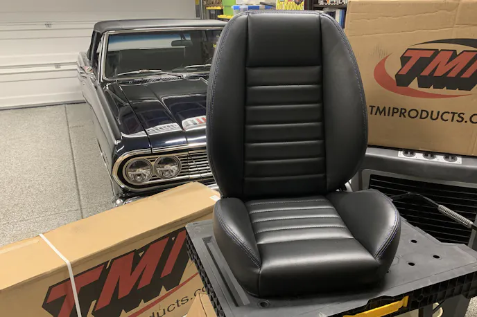 Our '64 Chevelle gets a custom interior design from TMI
