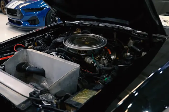1980 Ford Mustang McLaren M-81 Engine Bay