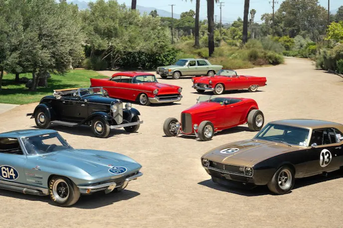 Vic Edelbrock Jr Collection of Cars