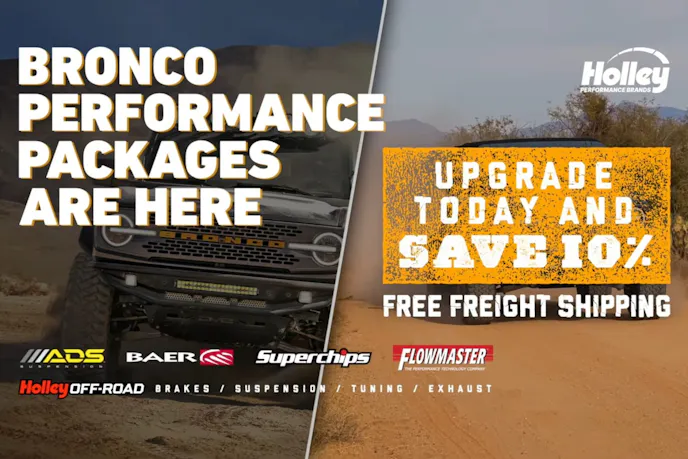 Holley Off-Road Package