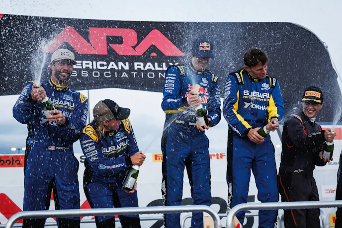 Subaru Motorsports USA at Ojibwe Forests Rally