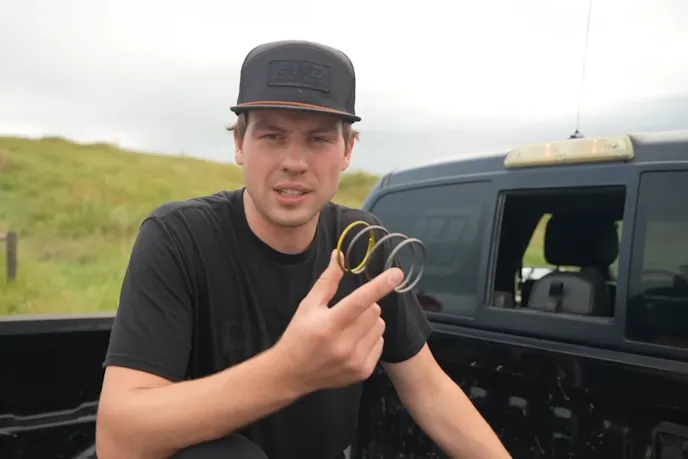 Spring of a Ford Raptor