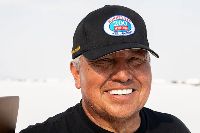 Chris Raschke, speed demon, bonneville, land speed