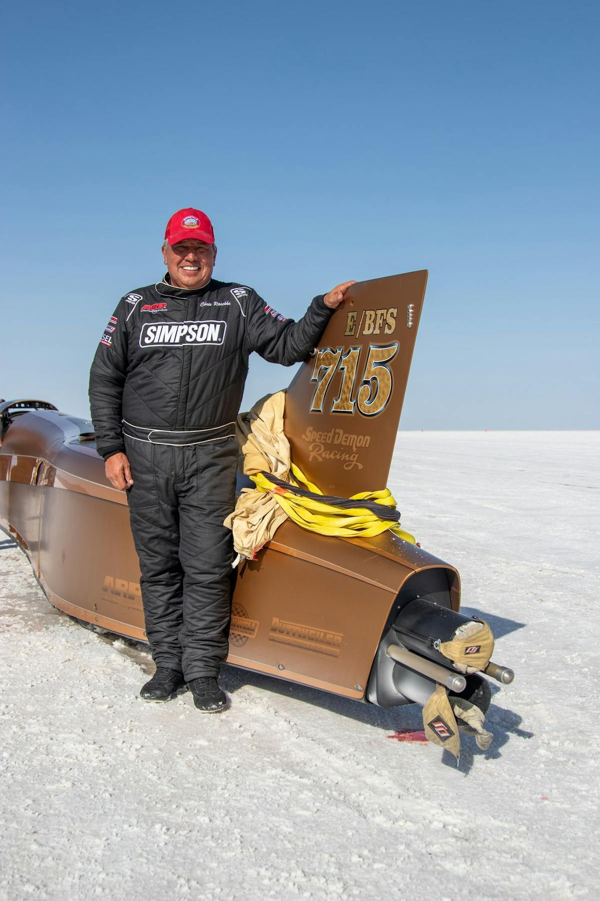Chris Raschke, speed demon, bonneville, land speed