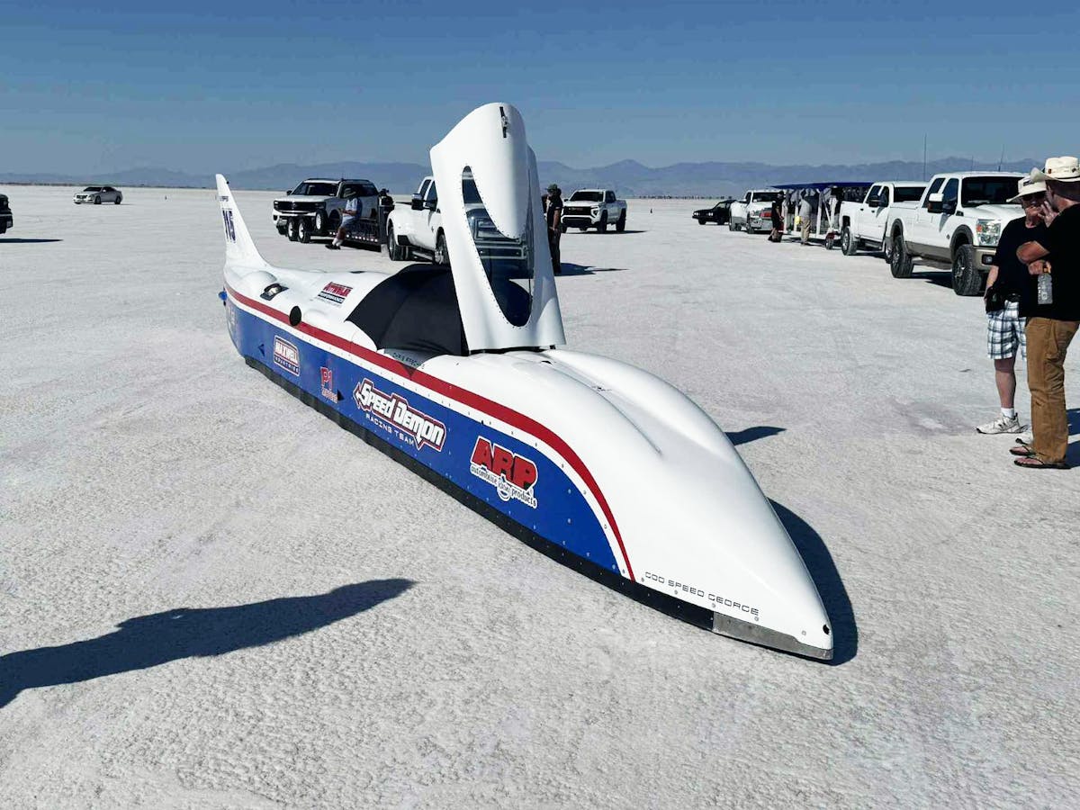 Chris Raschke, speed demon, bonneville, land speed