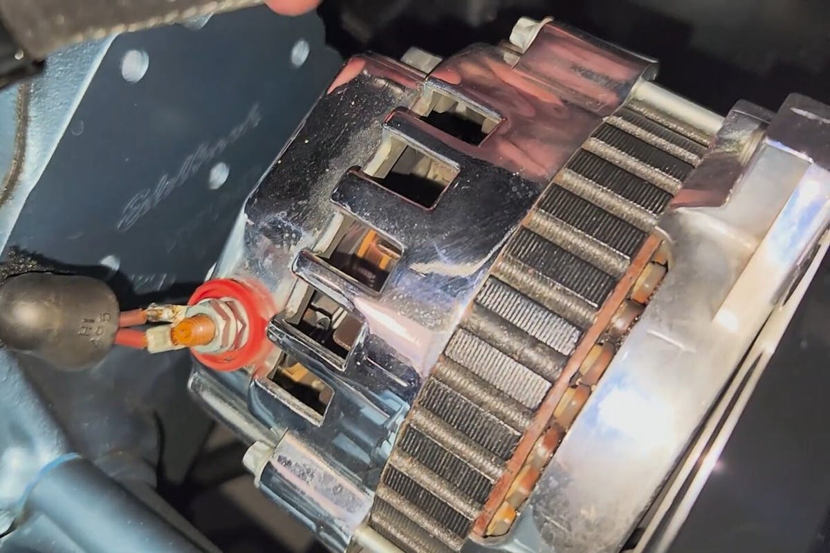 One-wire alternator install process (2)