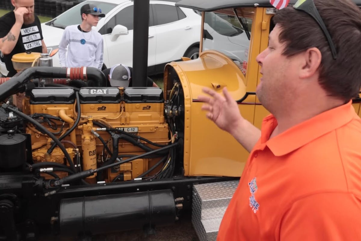 12L CAT Diesel swapped 1928 Studebaker Commander (4)