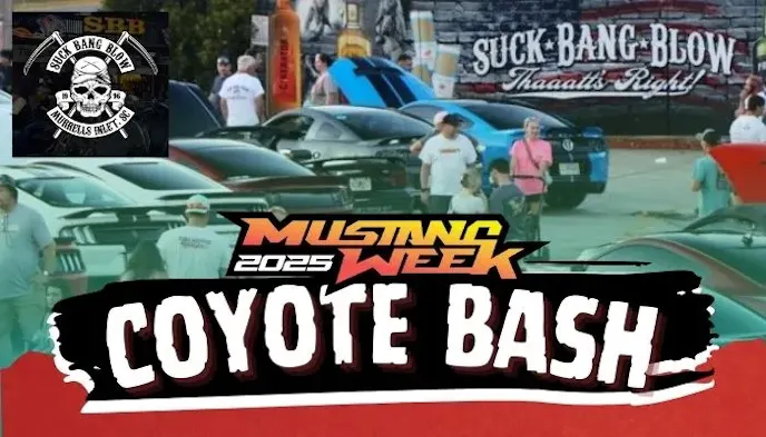 Mustang Week Coyote Bash Graphic
