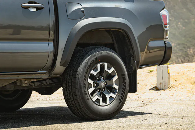 Lionhart Tires on a truck