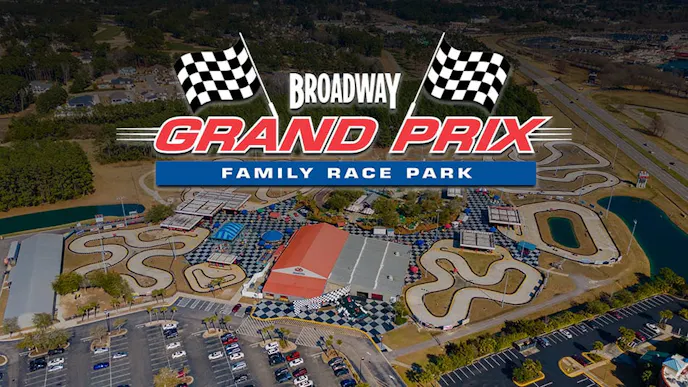 High image of Broadway Grand Prix with logo over top
