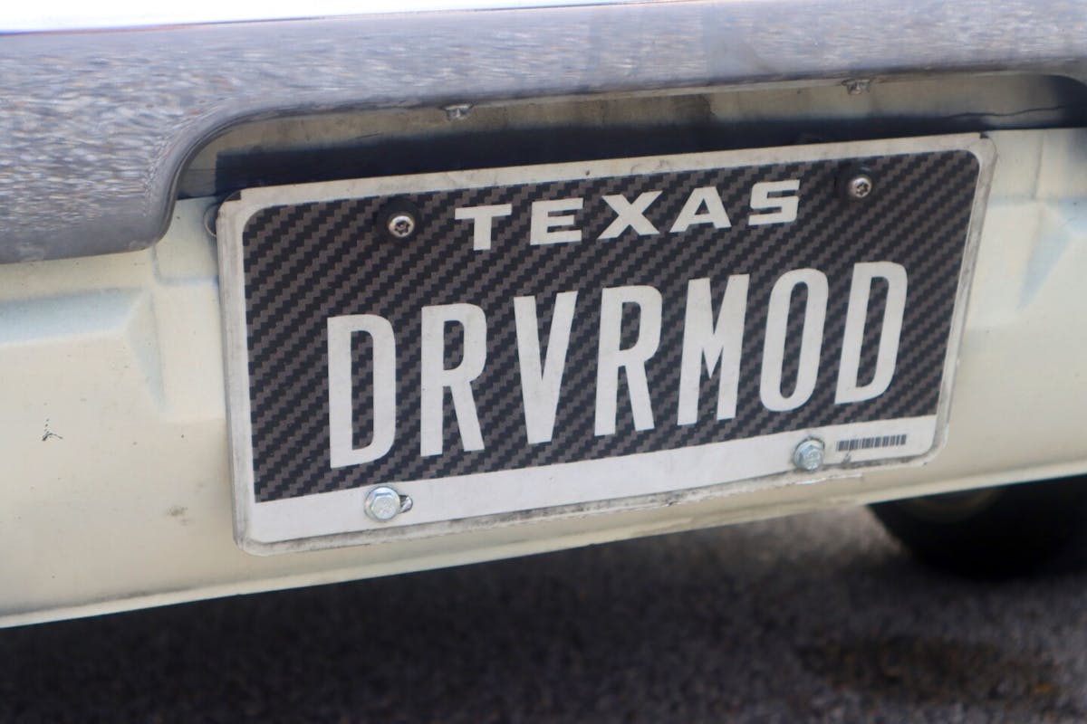 Looking Back At Our Favorite Vanity Plates From Mustang Week Texas