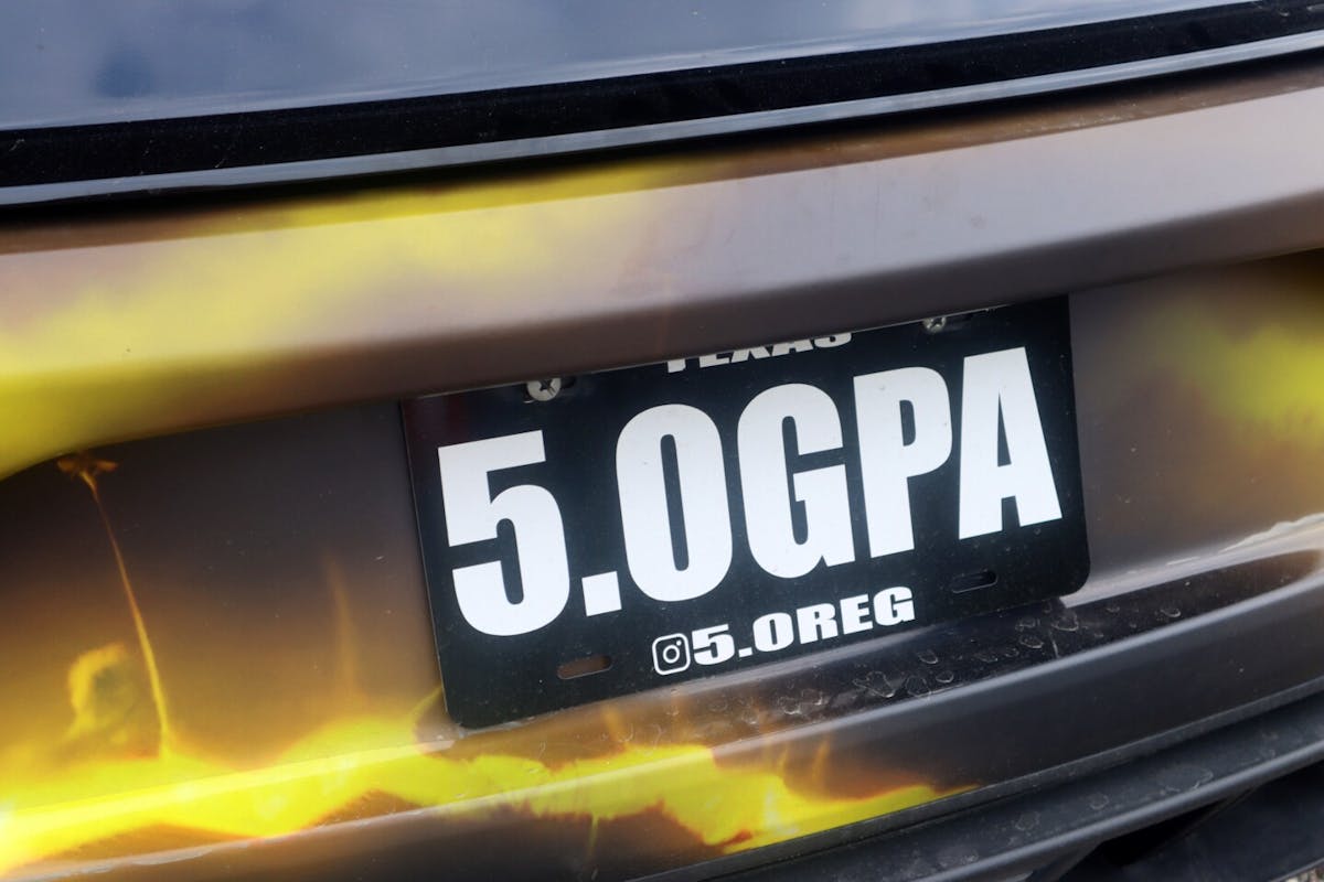 Looking Back At Our Favorite Vanity Plates From Mustang Week Texas