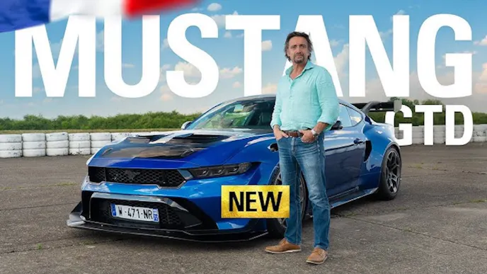 Richard Hammond Ford Mustang GTD Test Drive
