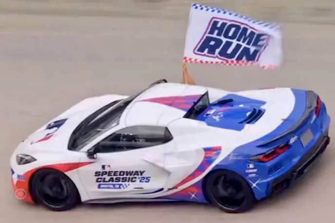 Home Run Corvette at Speedway Classic