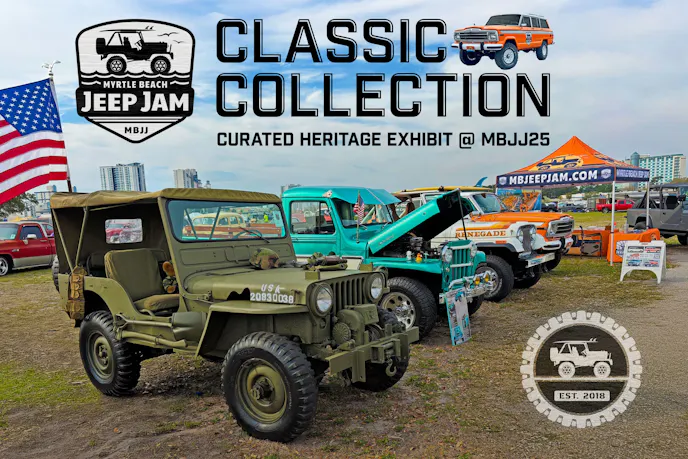 Myrtle Beach Jeep Jam 2025 Classic Collection