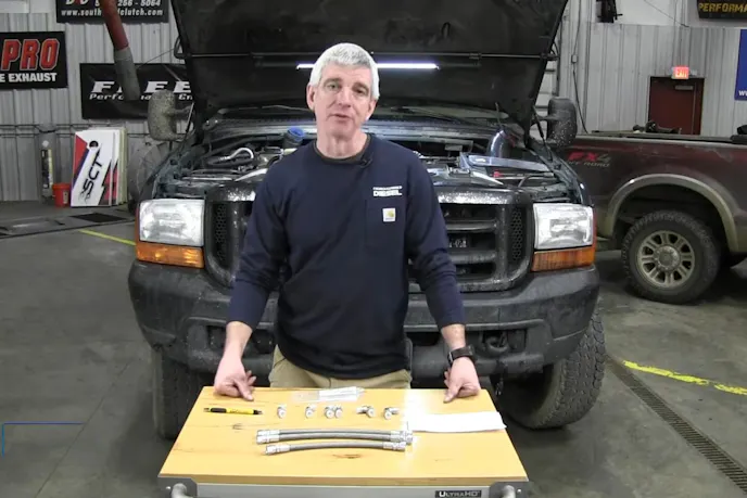 Oil Pump Lines Installation