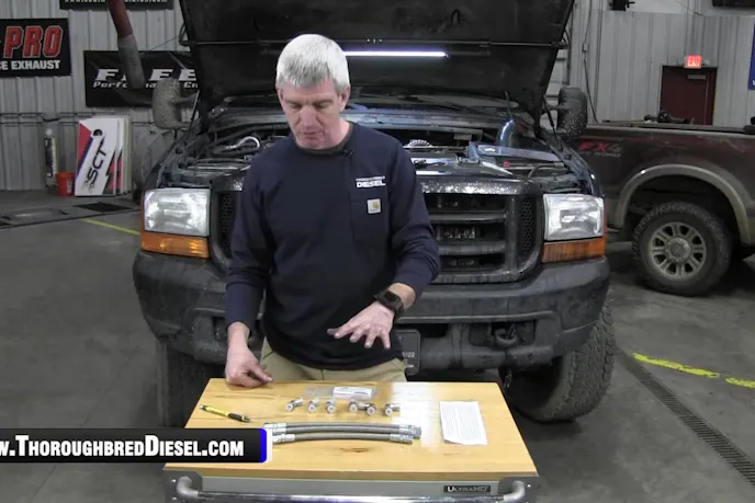 Oil Pump Lines Installation (2)