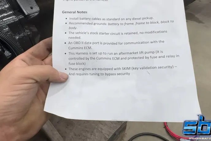 5.9L Cummins Engine Harness Installation Guide