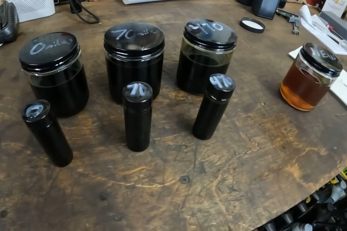 Bypass Oil Filter Results