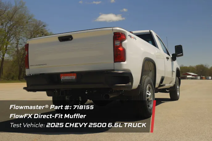 FlowFX Direct-Fit Muffler for 2020-2025 GM 2500HD (2)