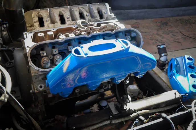 LS swap boat exhaust