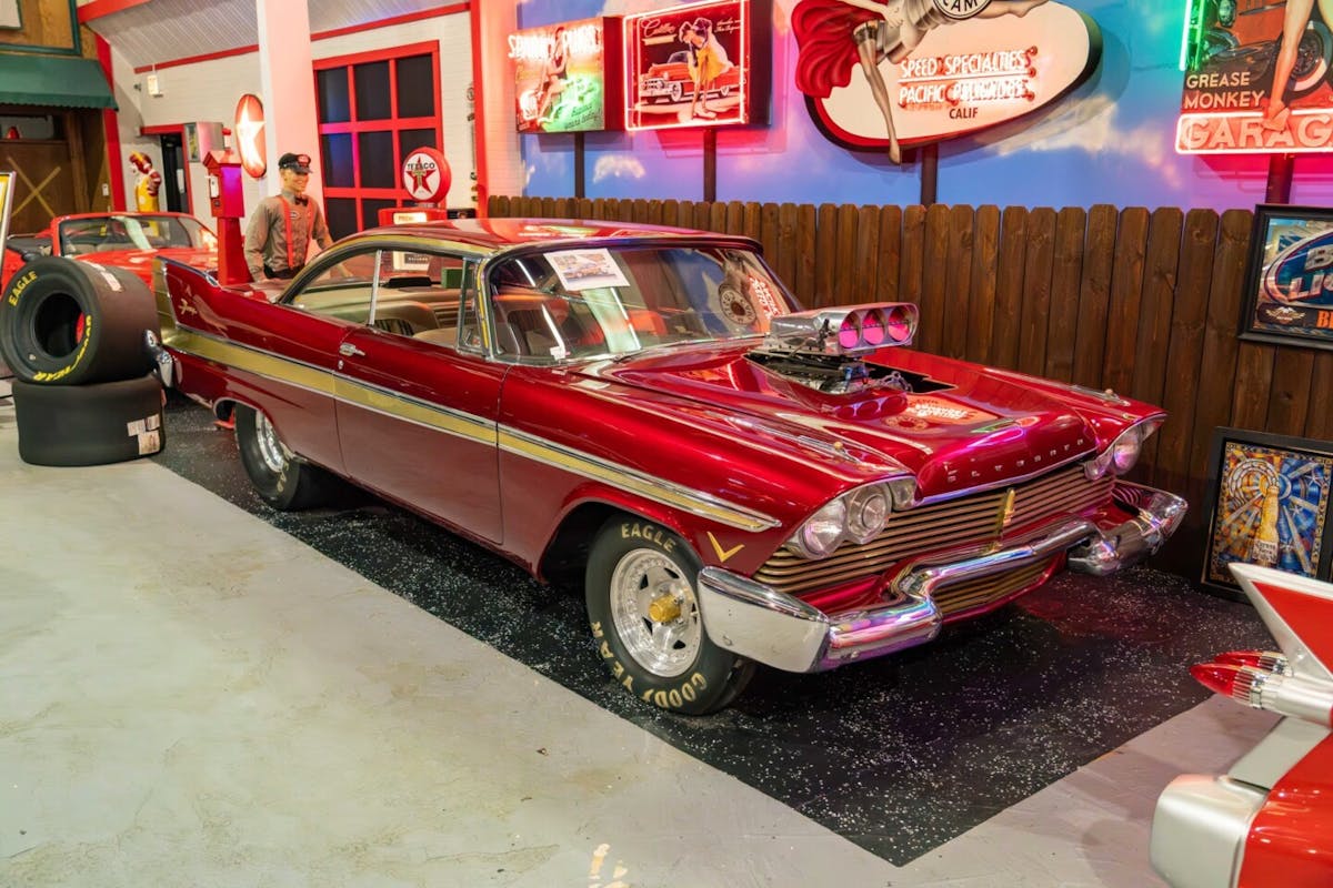 The Hot Wheels '57 Fury Pro Street Plymouth