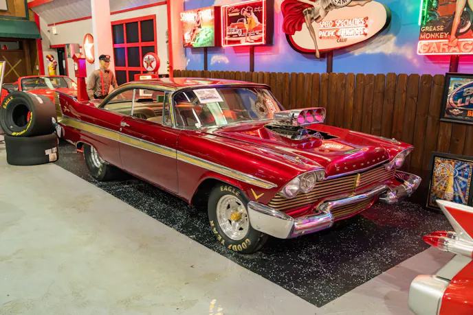 The Hot Wheels '57 Fury Pro Street Plymouth