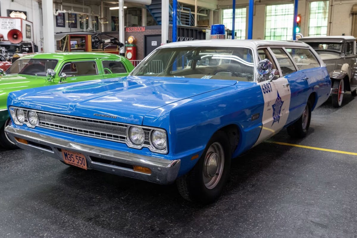 The '69 Fury Police Wagon Plymouth