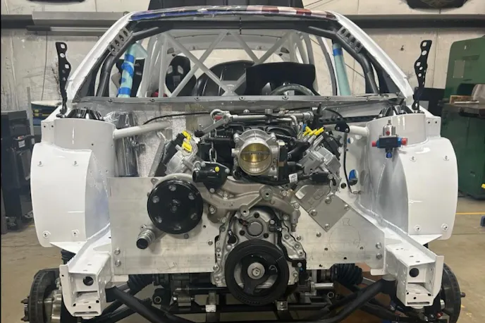 Chevy Sonic Rally Car Engine