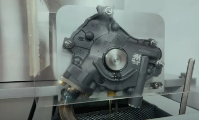 Coyote oil pump gear failure