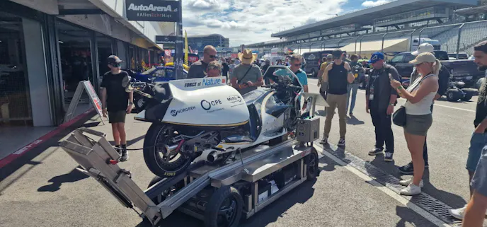 Rocket Bike, steam, thrust, Graham Sykes, motorcycle