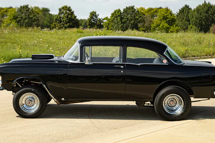 1955 Chevrolet 210 Sedan Gasser Side View