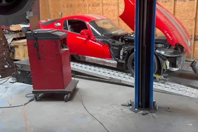 Hurricane I6-Swapped Dodge Viper Dyno Run